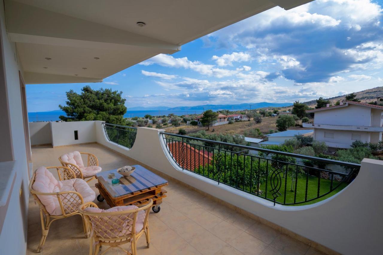 Ocean View Villa Kinéta Kültér fotó
