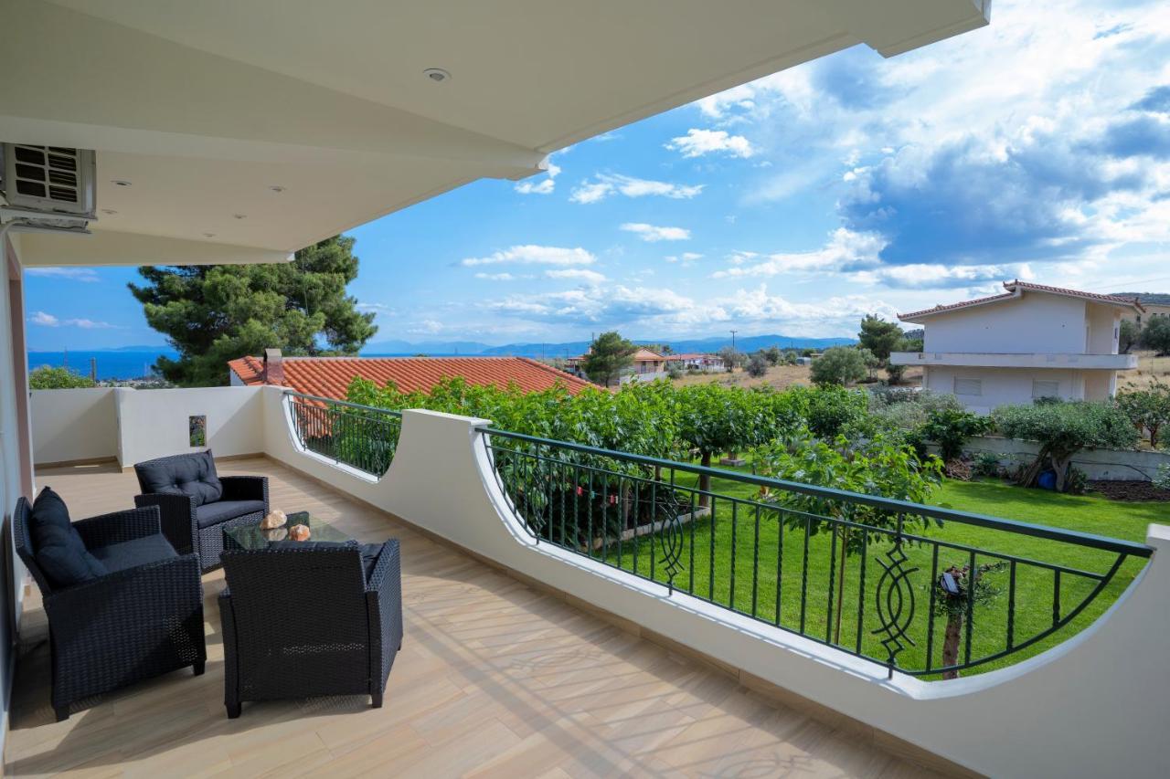 Ocean View Villa Kinéta Kültér fotó
